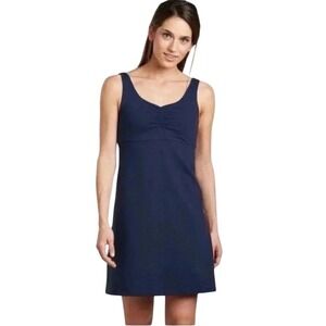 Kuhl Harmony Navy Blue Sleeveless V-Neck Dress Women's Medium Activewear hiking